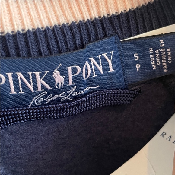 NEW Ralph Lauren Pink Pony Fleece Baseball Jacket - Picture 6 of 13